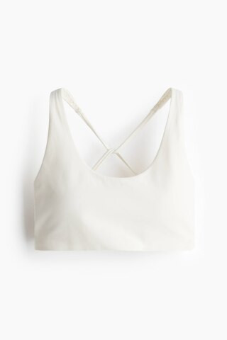 H & M - Sport-BH mit SoftMove Light Support - Weiß - Sportswear | H&M (DE, AT, CH, NL, FI)