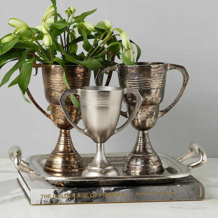Etu Home Vintage Trophy Cup | Paynes Gray Inc