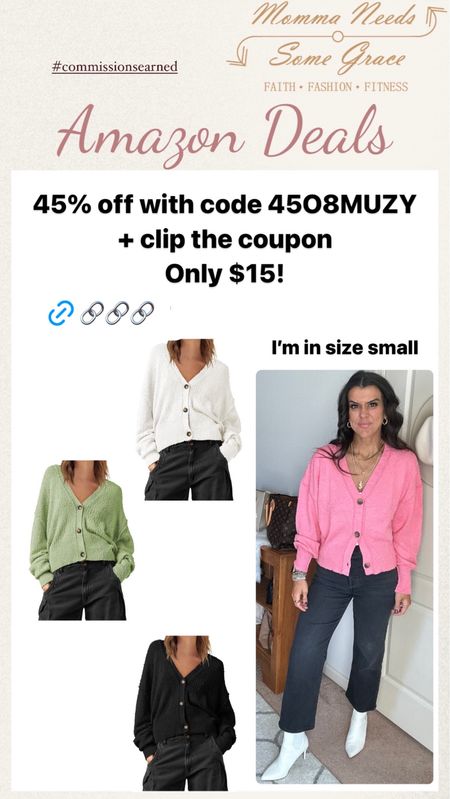 Amazon sweater on sale today! 

#LTKstyletip #LTKsalealert #LTKfindsunder100