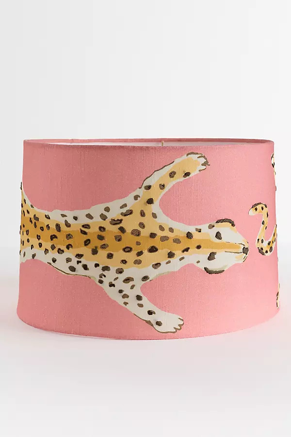 Dana Gibson for Soicher Marin Leopard Drum Lampshade | Anthropologie (US)