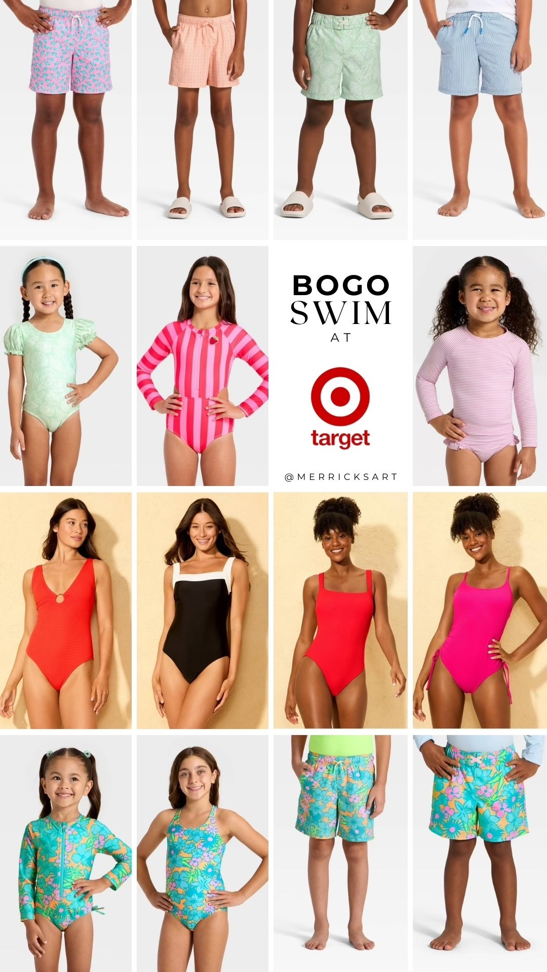 Swim for the whole family is BOGO 50% off @Target through Saturday! They even have matching family swim 🤗

#LTKSeasonal