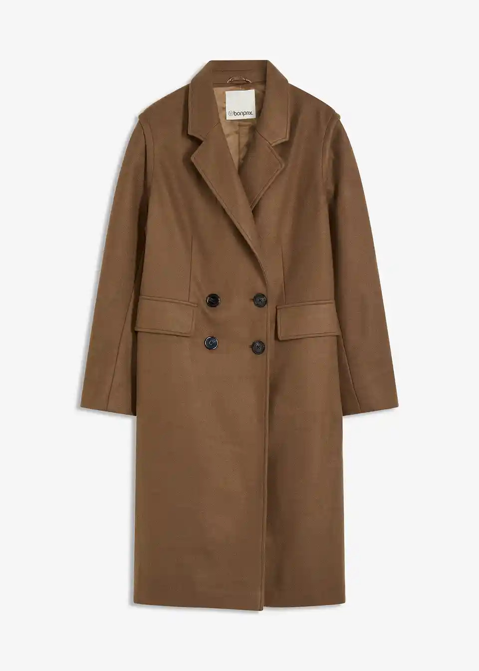 Flauschmantel mit abnehmbaren Ärmeln | Bonprix DE