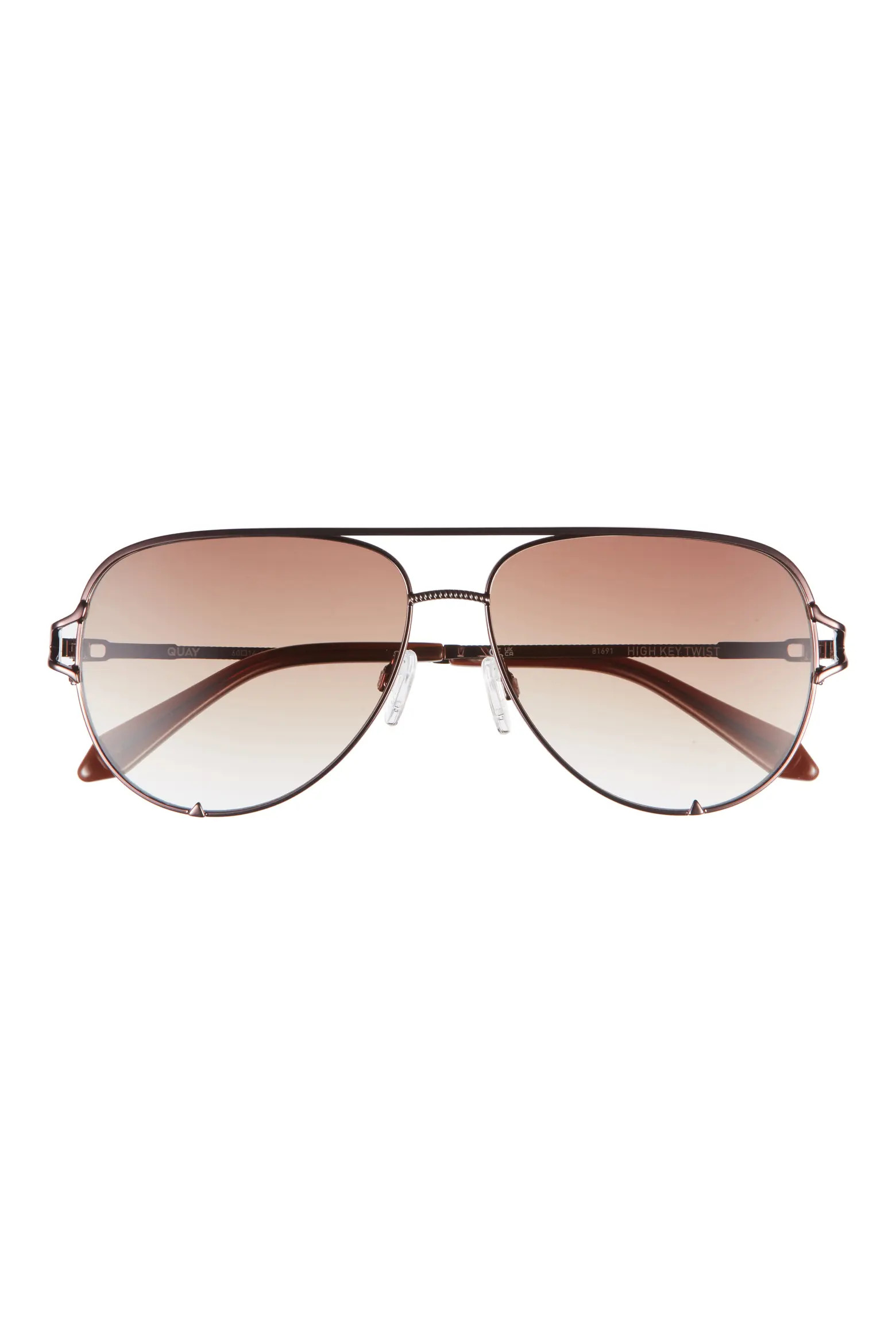 High Key Twist 60mm Gradient Aviator Sunglasses (Women) | Nordstrom | Nordstrom