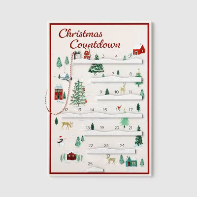 Christmas Village Countdown Calendar - Threshold™ | Target