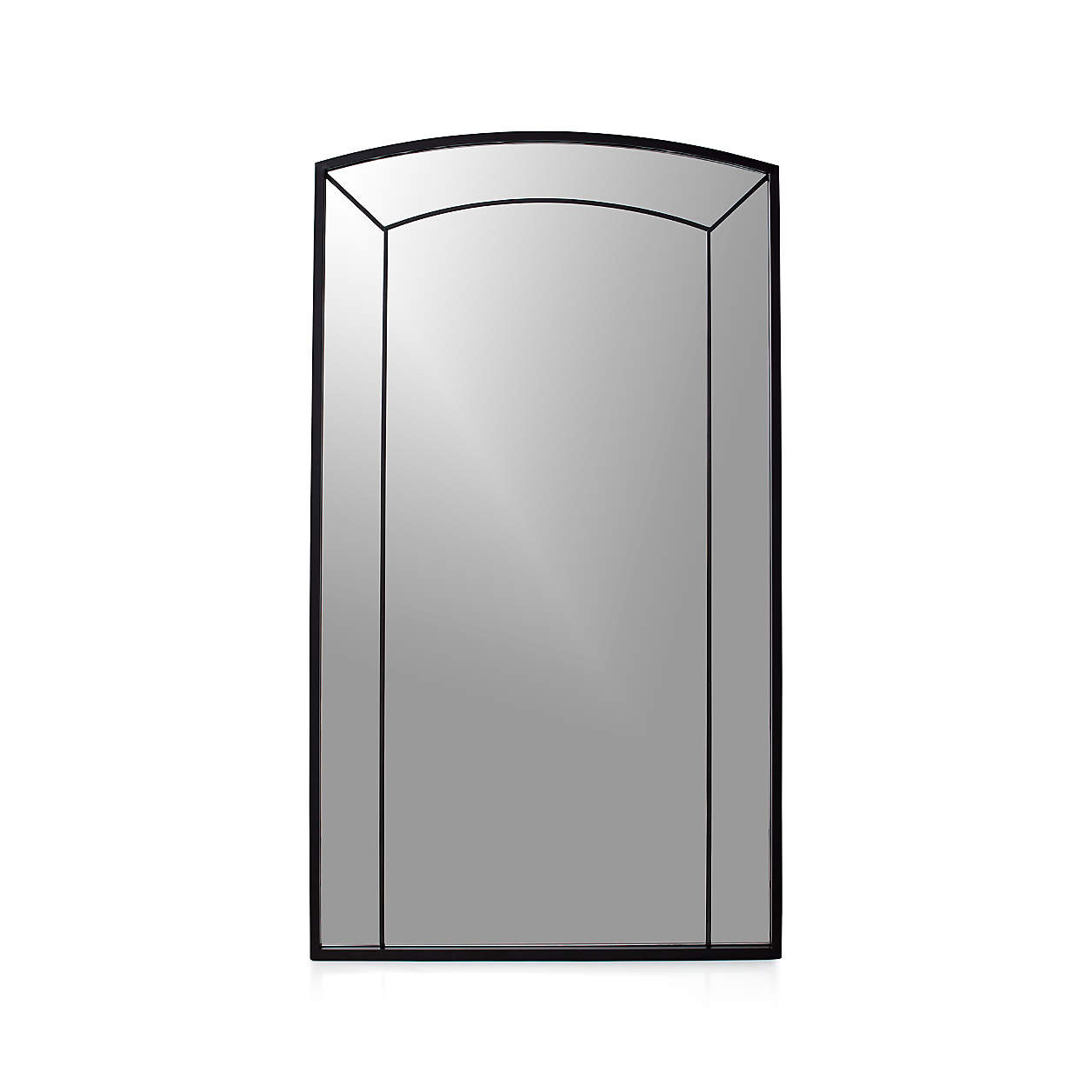 Capra Floor Mirror 45"x80" + Reviews | Crate & Barrel | Crate & Barrel