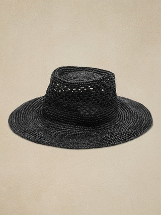 Crochet Straw Hat | Banana Republic (US)