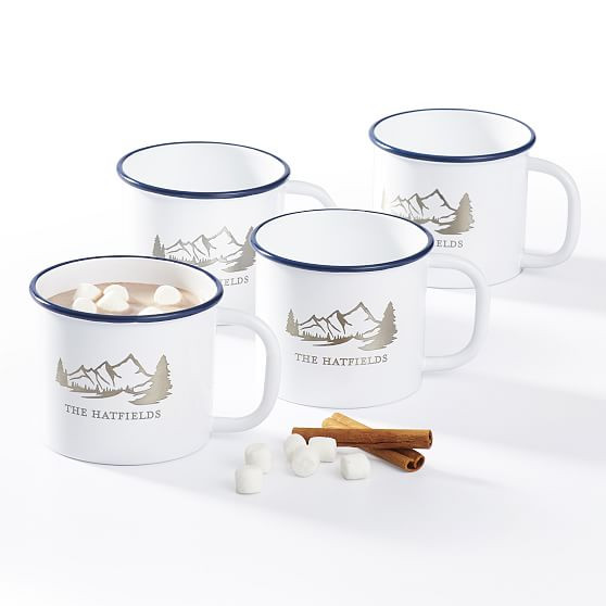 Enamel Camp Mugs | Mark and Graham