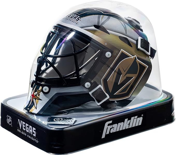 Franklin Sports NHL Team Logo Mini Hockey Goalie Mask with Case - Collectible Goalie Mask with Of... | Amazon (US)