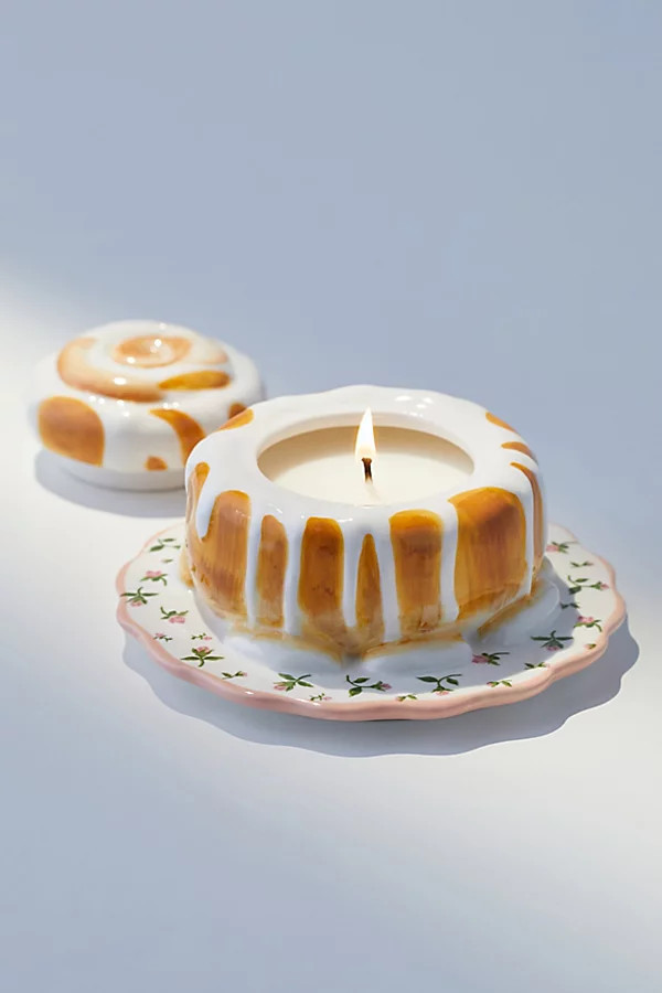 Cinnamon Bun 5 oz Candle in Frosted Cinnamon Bun at Urban Outfitters | Urban Outfitters (US and RoW)
