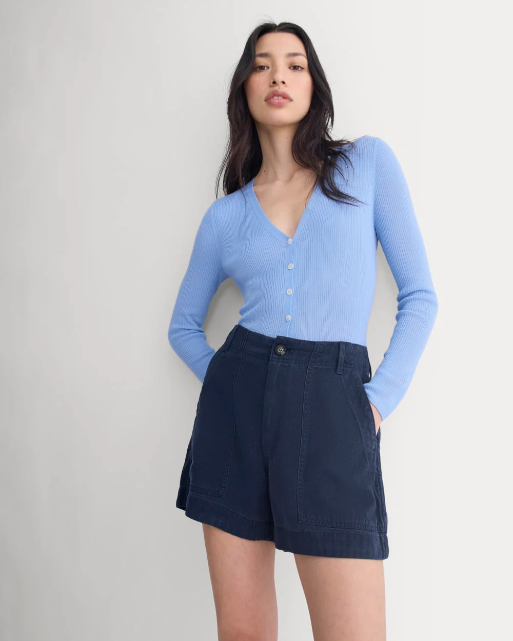 The Utility Short in Buttersoft | Olive Night | Everlane