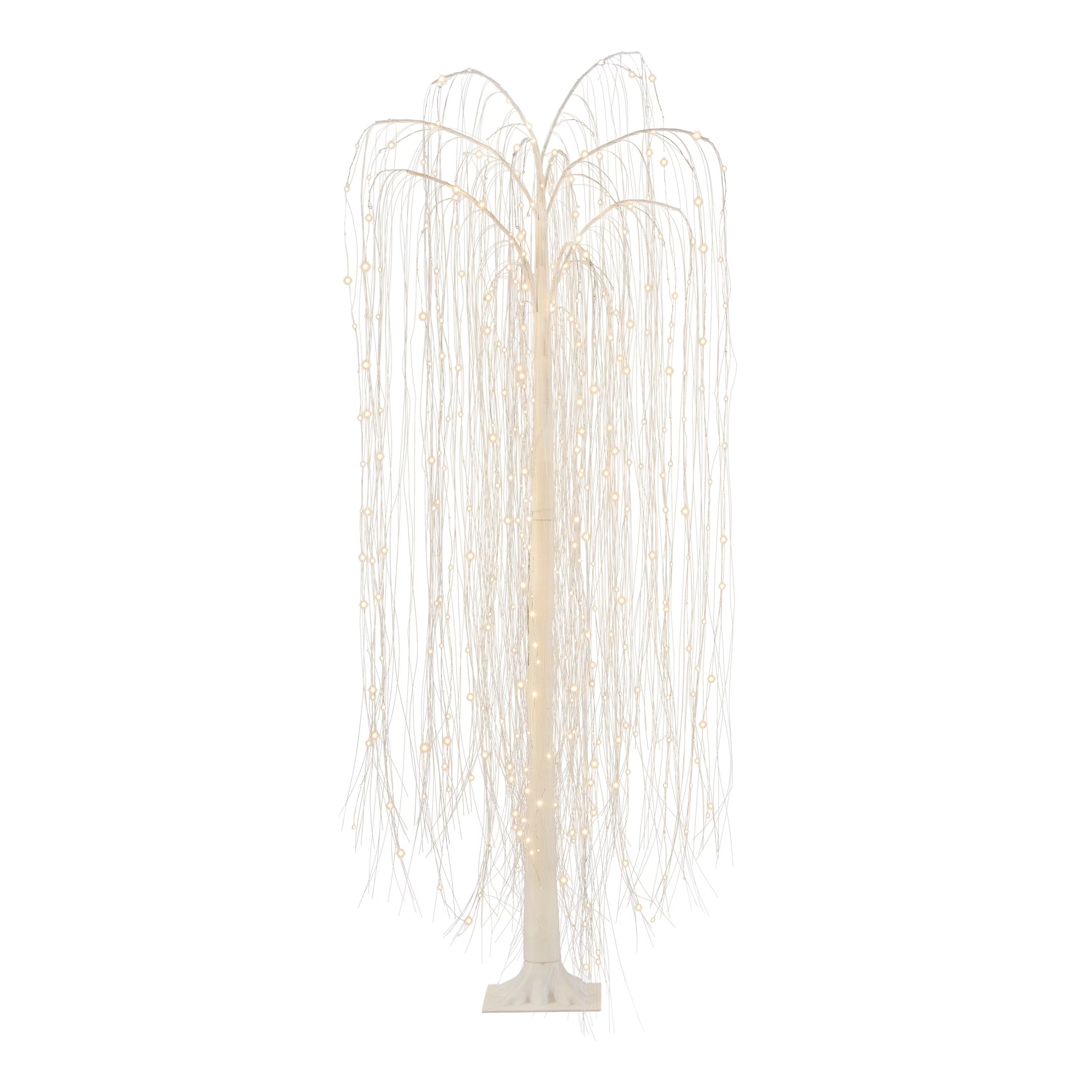 Holiday Time 360 LED White Lights Twinkling Willow Tree, 6' - Walmart.com | Walmart (US)