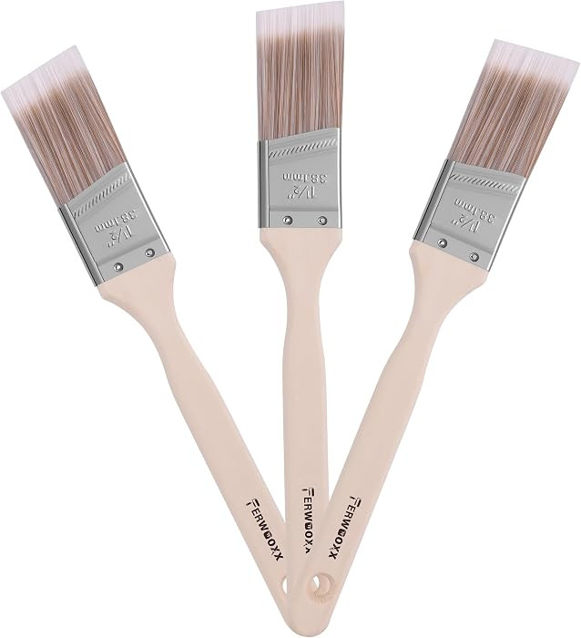 Paint Brush, 1.5IN Stain Brushes for Painting Walls,House Touch-Ups,Furnitures and Fence Staining... | Amazon (US)