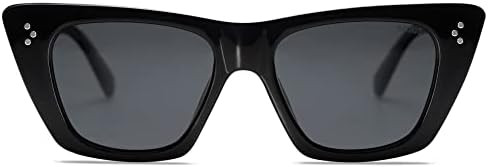 SOJOS Retro Trendy Cat Eye Polarized Sunglasses for Women Cute Stylish UV400 Sunnies SJ2199 | Amazon (US)