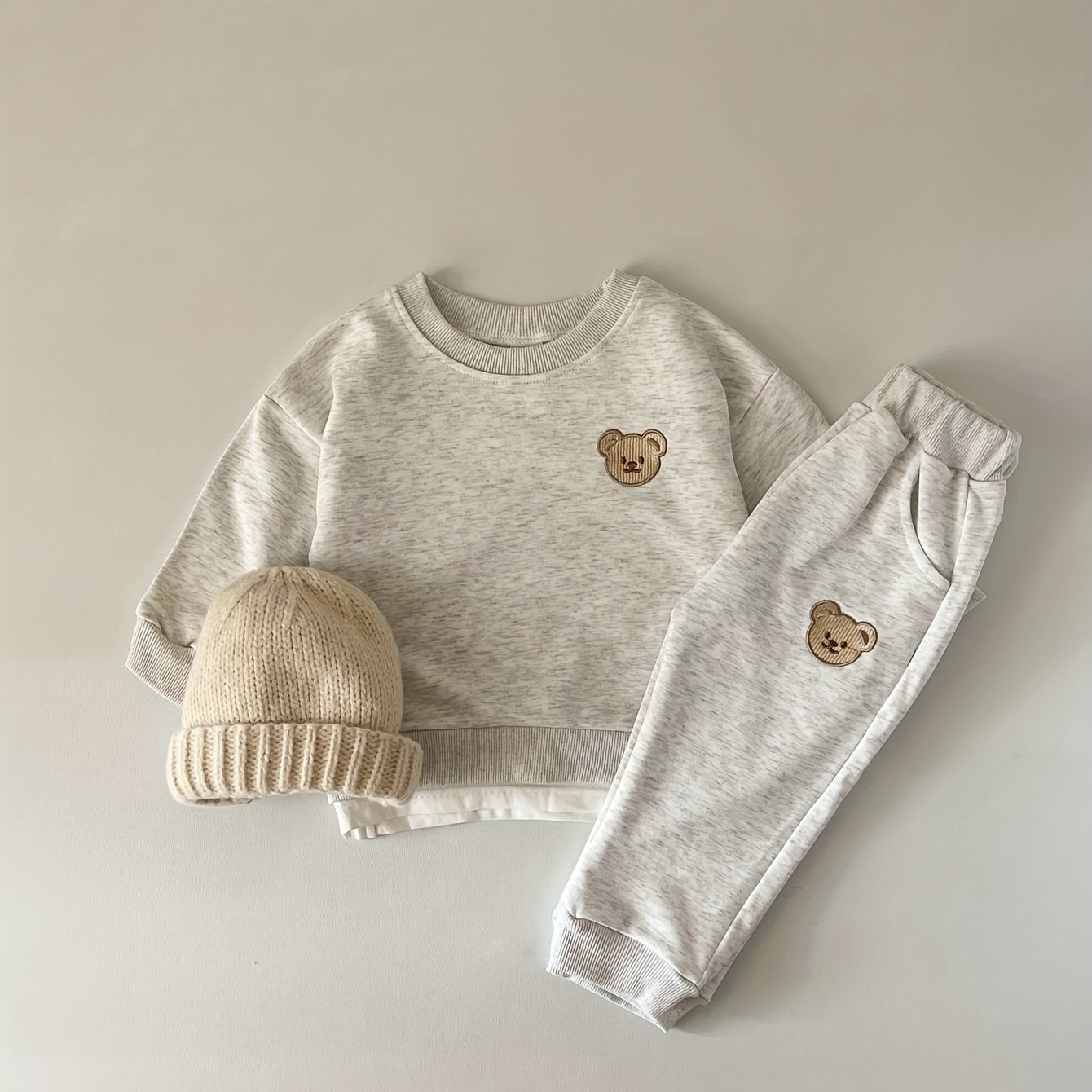 Baby Boys Girls Cute Bear Embroidery Long sleeved Thin   - Temu | Temu Affiliate Program