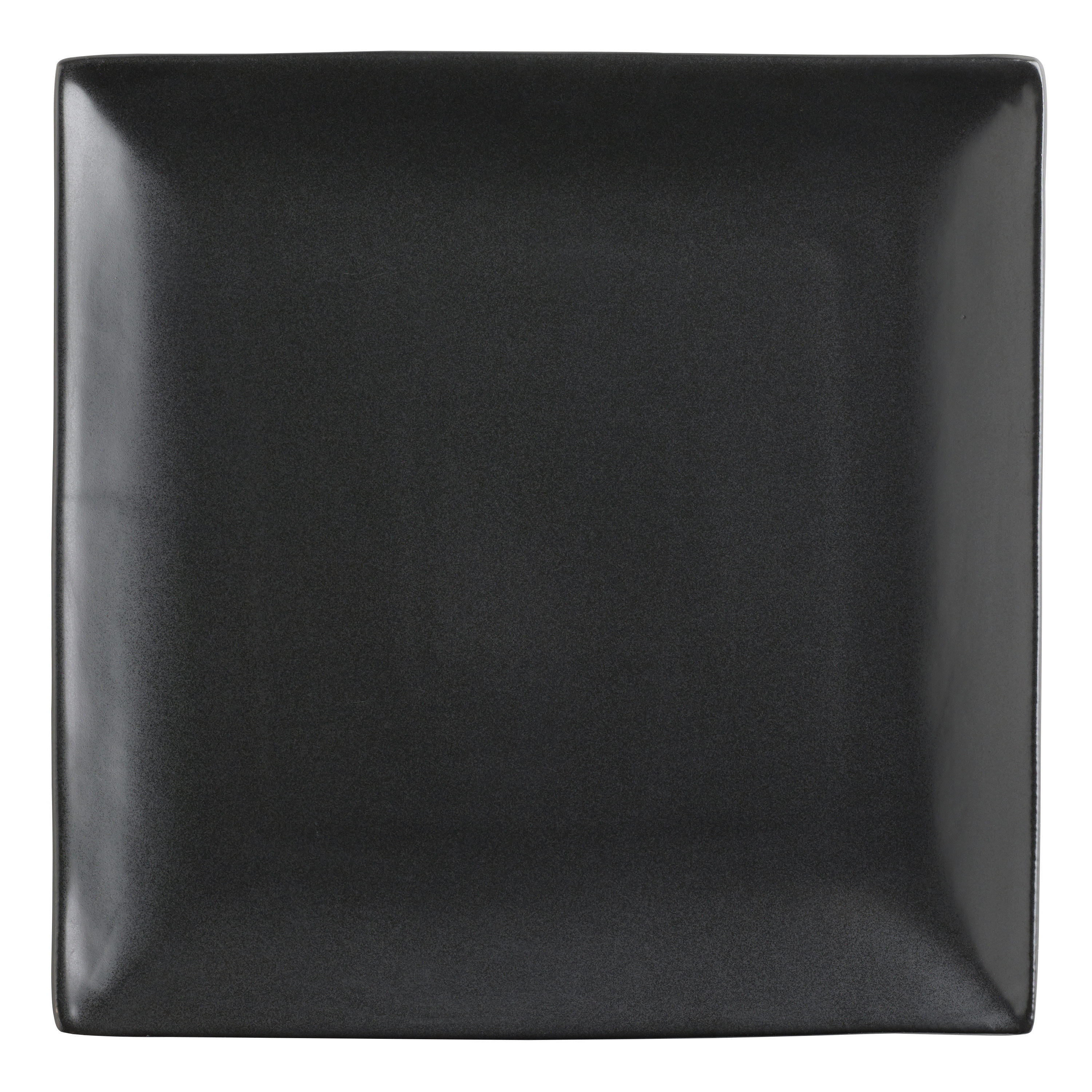 Trilogy Square Black Dinner Plate Set Of 4 | World Market