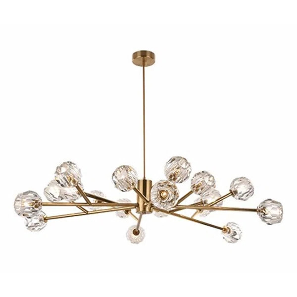 18 - Light Sputnik Modern Linear Chandelier | Wayfair North America
