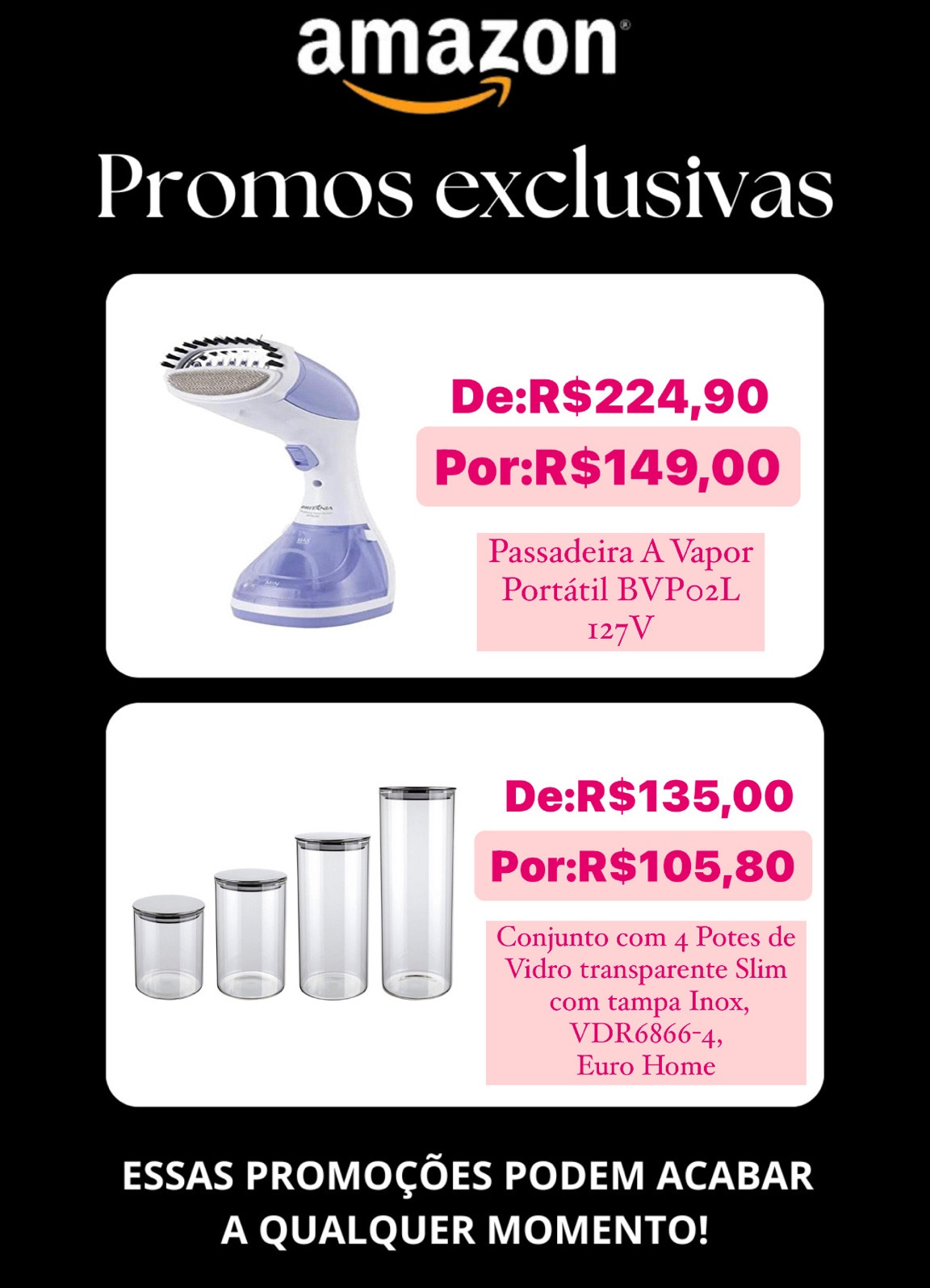Vem aproveitar,as promoções pode acabar a qualquer momento!



#LTKhome #LTKfamily #LTKbrasil