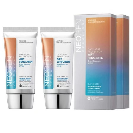Neogen Dermalogy Day-light Protection Airy Sunscreen SPF 50 1.65 fl oz 2-Pack | Walmart (US)