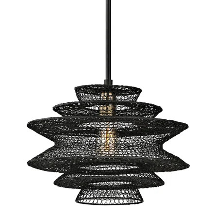 Brayden Studio® Lindale 1 - Light Unique / Statement Geometric Pendant | Wayfair North America