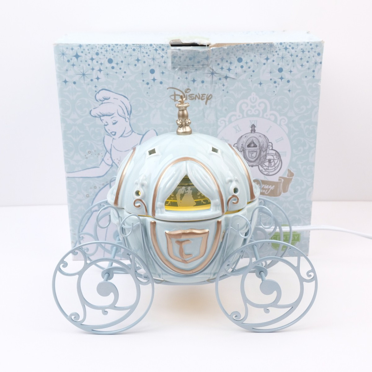 Disney Scentsy Wax Warmer Cinderella Carriage Princess Collection with Box  | eBay | eBay US