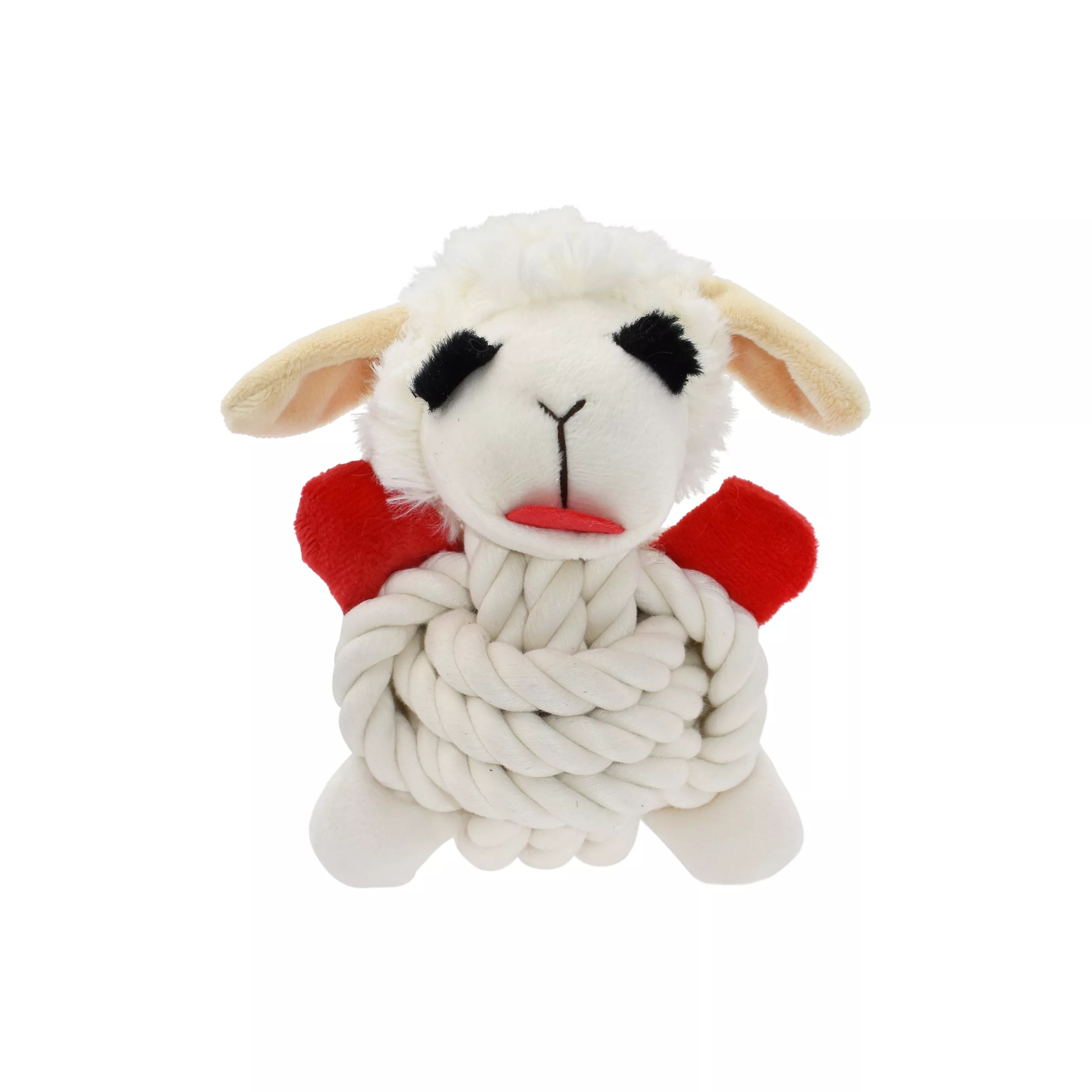 Multipet® Lamb Chop Rope Ball Squeaky Dog Toy | PetSmart