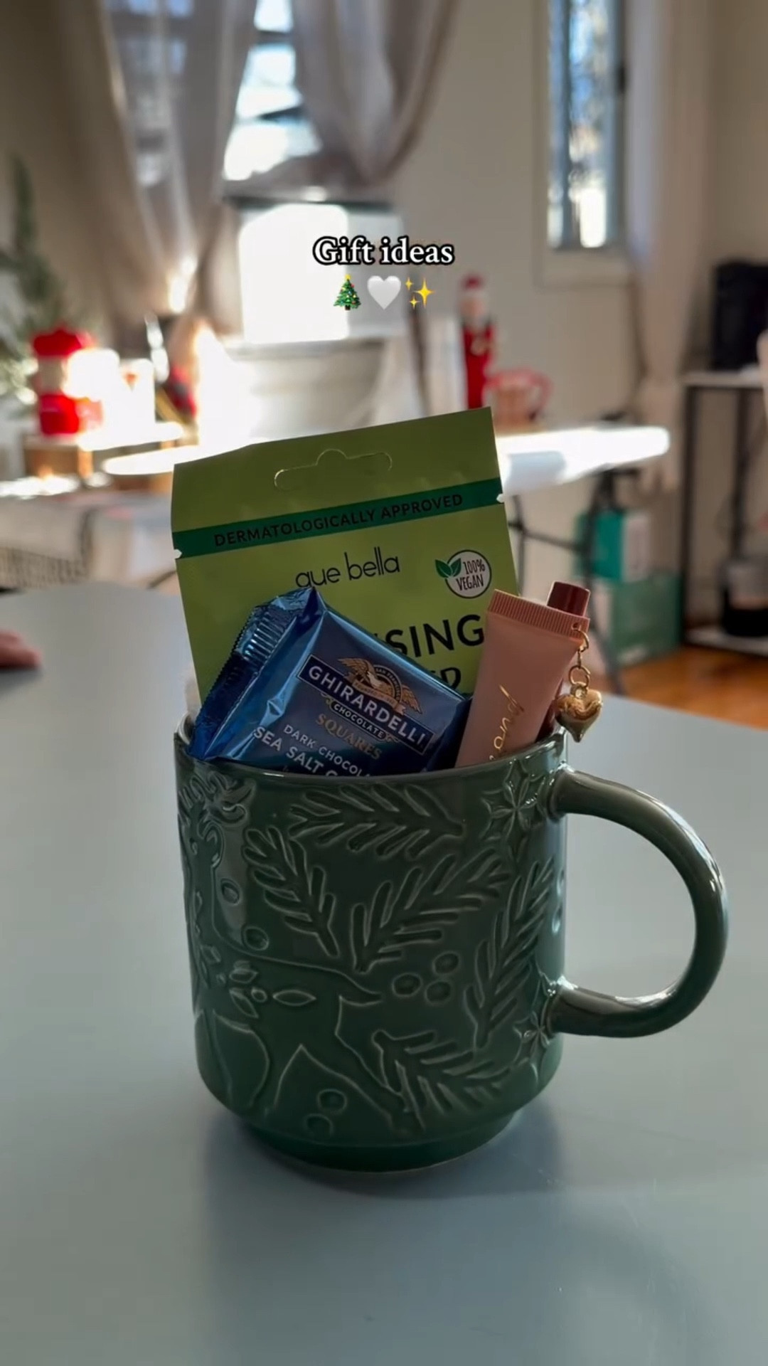 Gift ideas that wont break your pocket. This year has been very difficult economically wise for a lot of us. A lot of us dont have it to gift so i put together something super cute, simple and budget friendly. 

Me personally i love mugs, lip products and skincare so if i was to get this id be more than happy. Im also a very simple girl and is the thought that counts for me 😘 

#giftideas #christmas #budgetfriendly #momlife #fyp  #momsoftiktok #fypシ #fyp #motherhood #momtips #christmasgiftideas