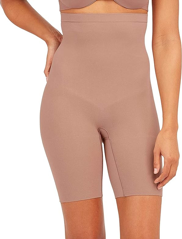 SPANX Shapewear for Women Tummy Control High-Waisted Power Short (Regular and Plus Size) | Amazon (US)