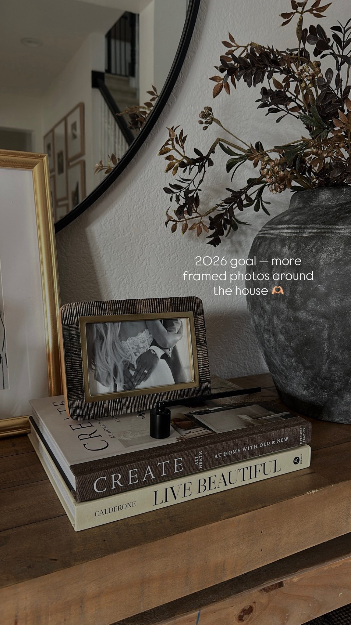 Styling inspo from our entryway console! Frame is old from Target and vase is home goods 🥰

#LTKHome #LTKFindsUnder100 #LTKFindsUnder50