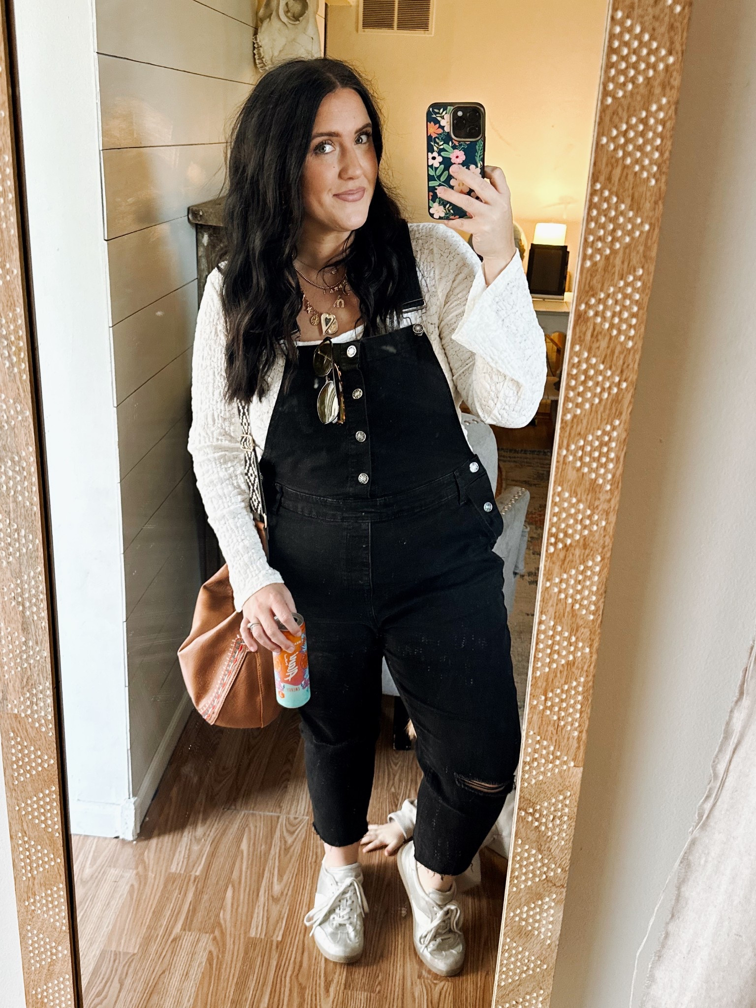 XL in the top + the overalls 🫶🏼