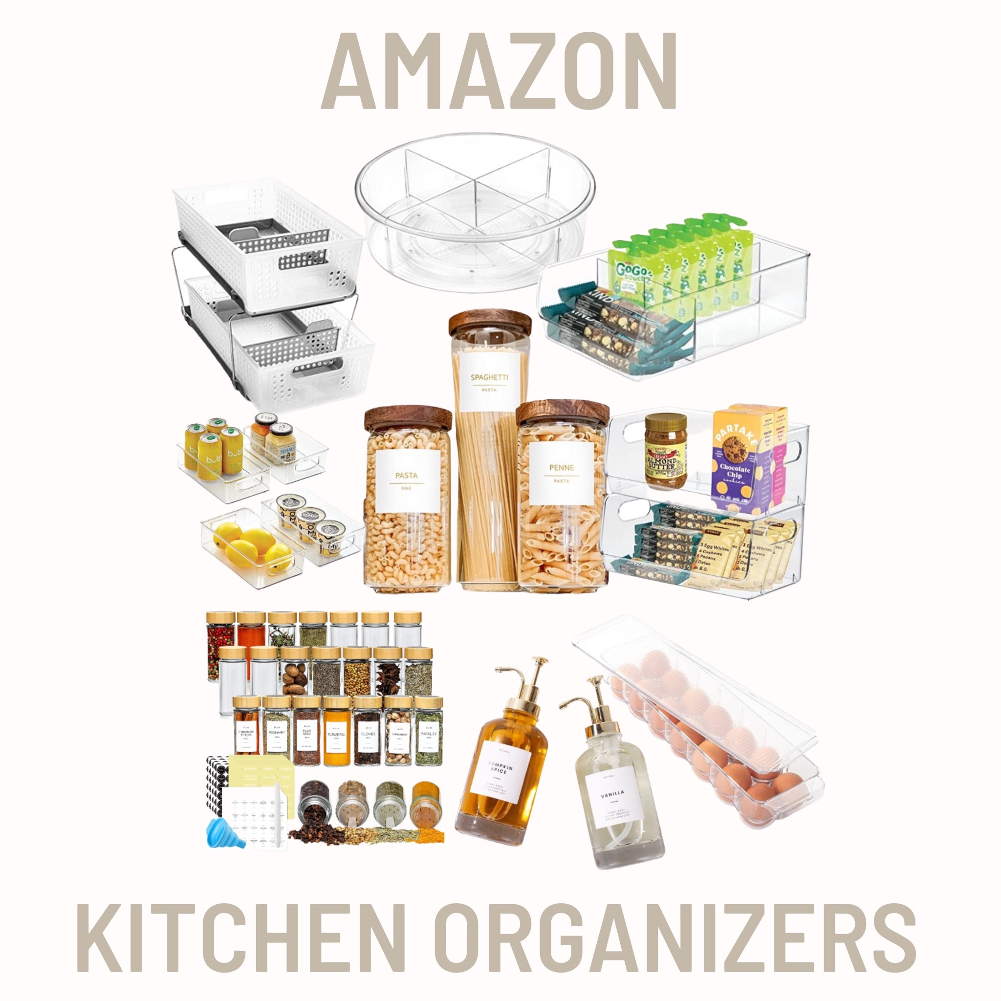 #primeday2022 amazon kitchen pantry & fridge organizers 👏

storage & clear containers to keep your kitchen organized

#LTKunder50 #LTKHoliday #LTKhome