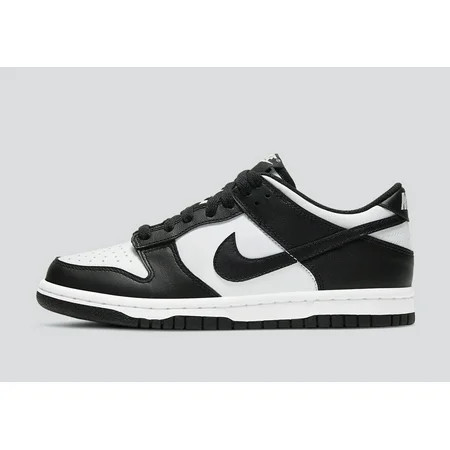 Big Kid s Nike Dunk Low Retro Panda White/Black-White (CW1590 100) - 5 | Walmart (US)