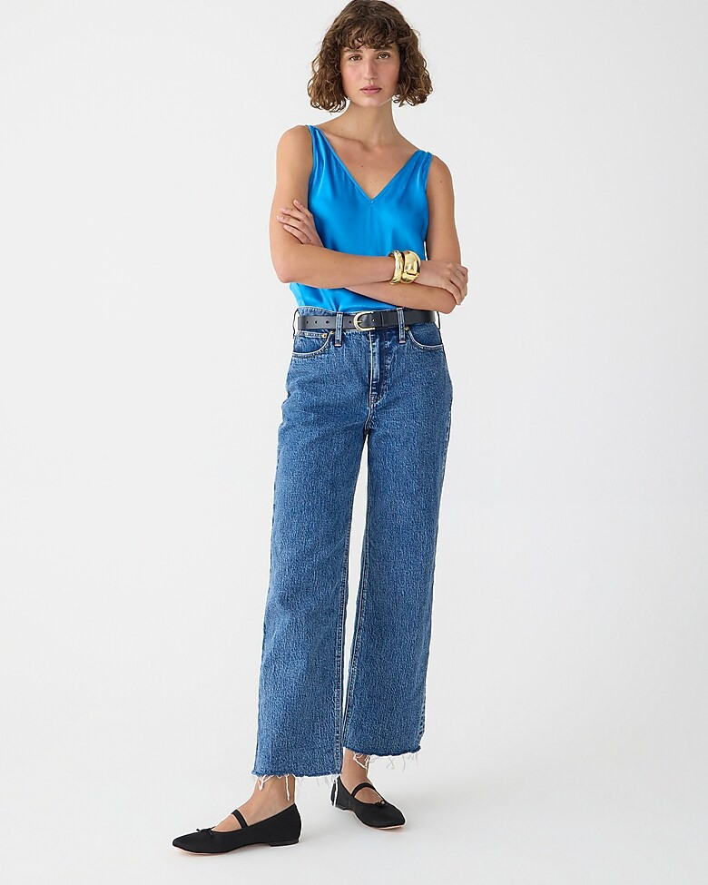 Slim wide-leg jean in Beach way wash | J. Crew US