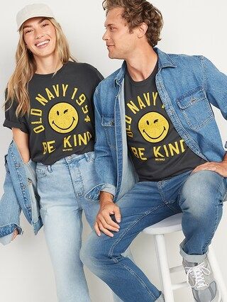 SMILEYWORLD® x Old Navy "Be Kind" Gender-Neutral T-Shirt for Adults | Old Navy (US)