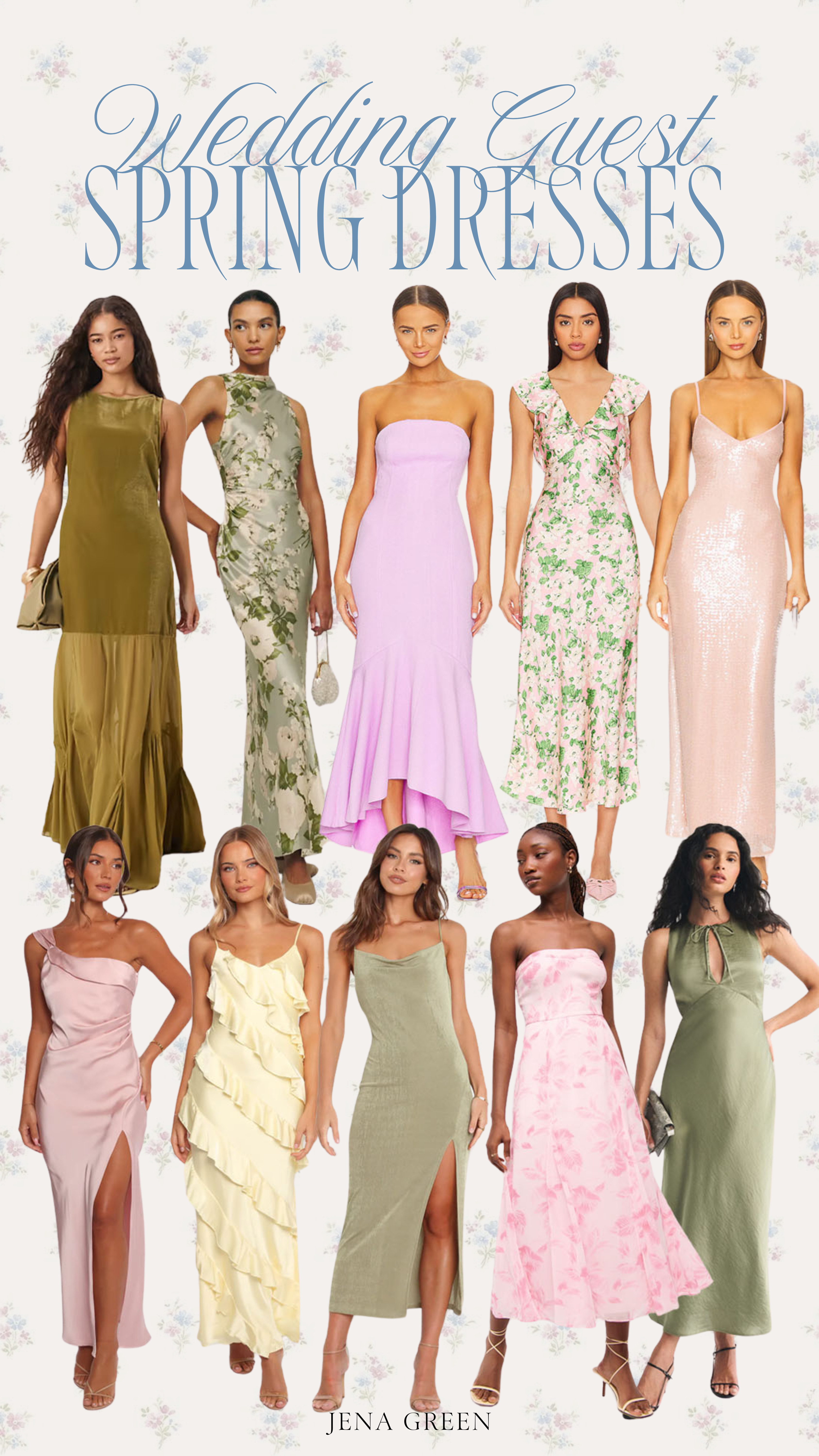 Spring Wedding Guest Dresses | Spring Wedding Dresses | Formal Wedding | Wedding Guest Looks  

 #LTKgrwm #LTKSeasonal #LTKWedding