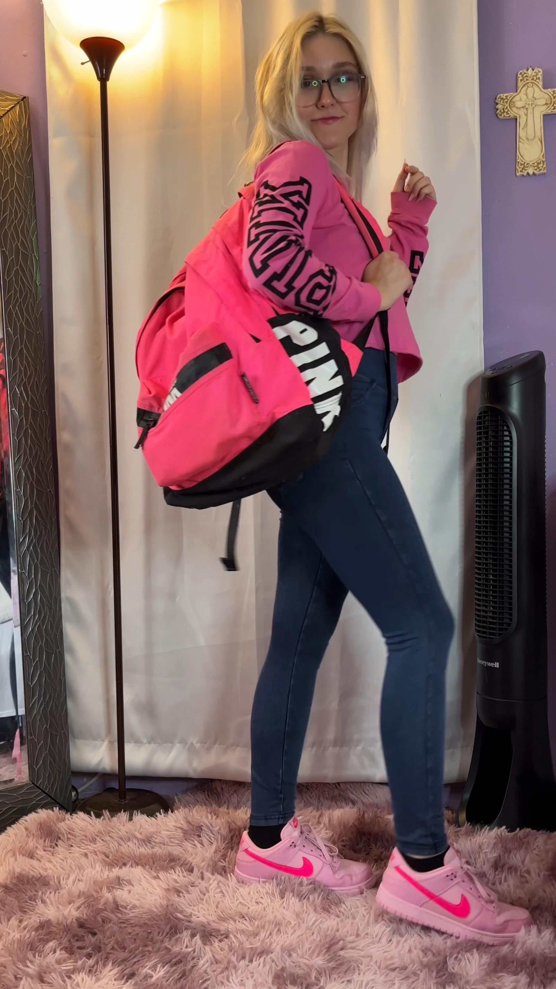 Back to school outfit with Jean leggings! They look just like jeans 🤭

#LTKSeasonal #LTKstyletip