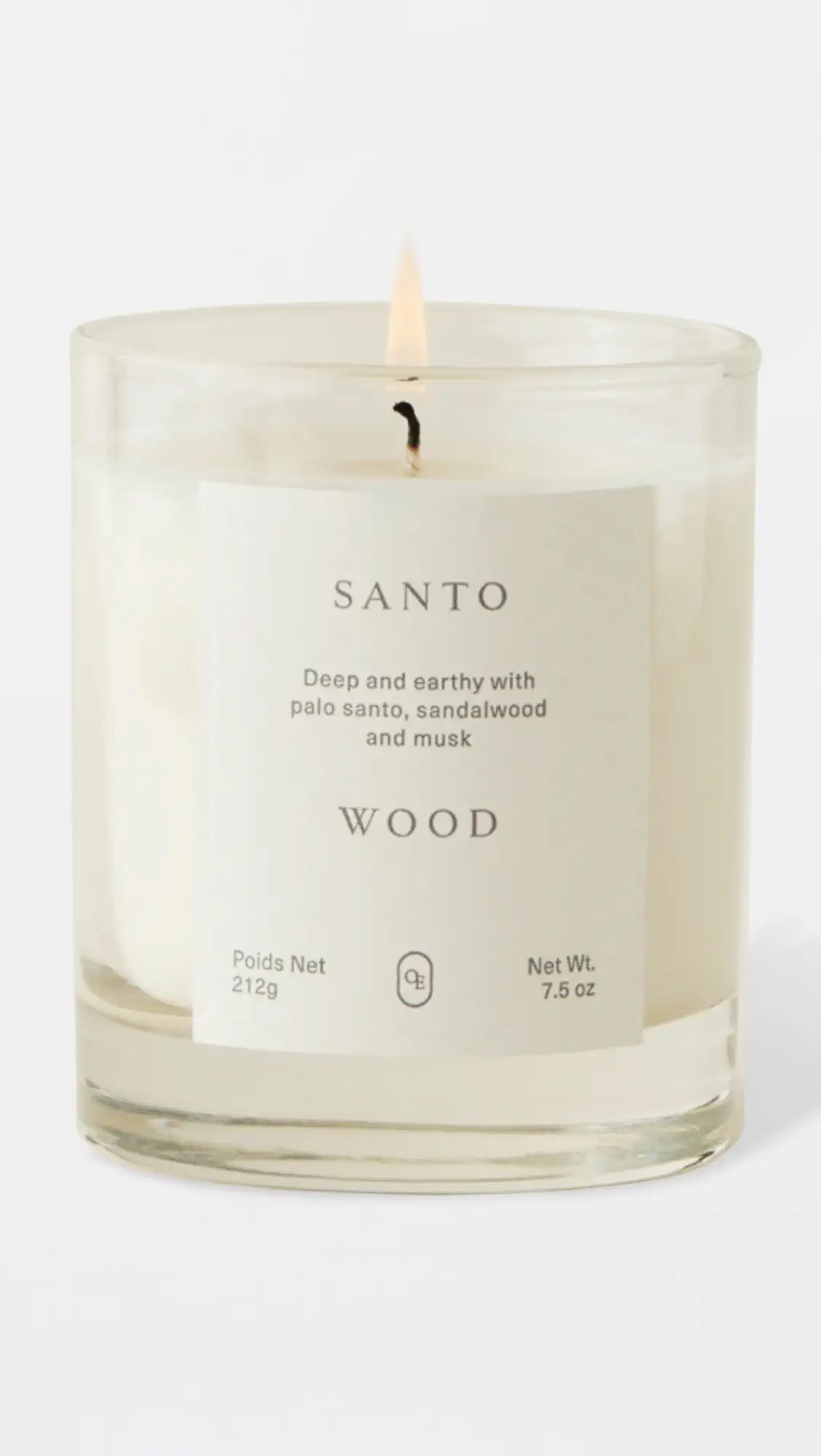 Oak Essentials Santo Wood Candle | Shopbop | Shopbop