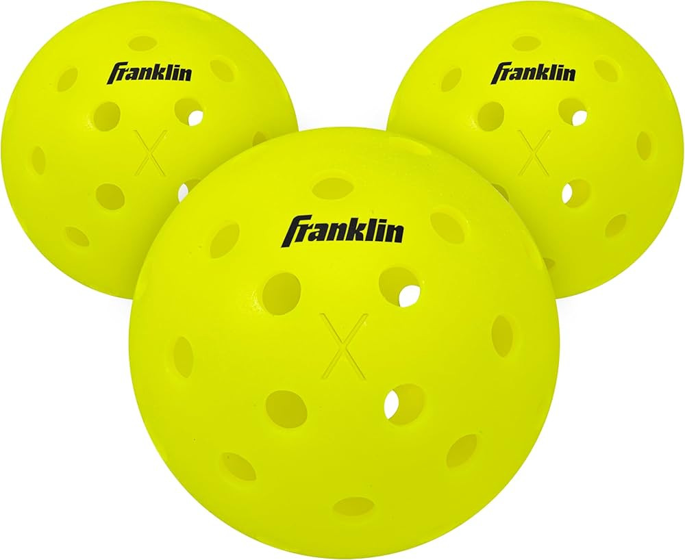 Franklin Sports X-40 Outdoor Pickleballs - Official Ball of USA Pickleball, APP Tour + Pickleball... | Amazon (US)