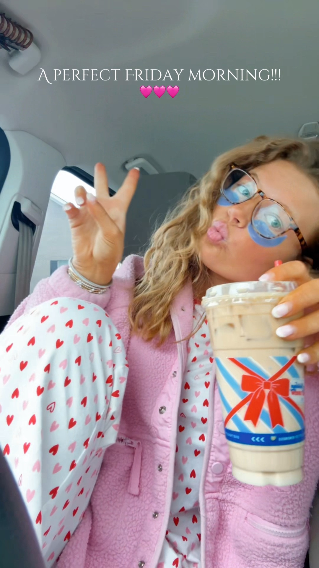 Obsessed with these pajamas for Valentine’s Day🩷❤️ #pajamas #dupe #valentinesday #pjs #trend #viral #walmart #joyspun 

#LTKootd #LTKValentine #LTKmorningroutine