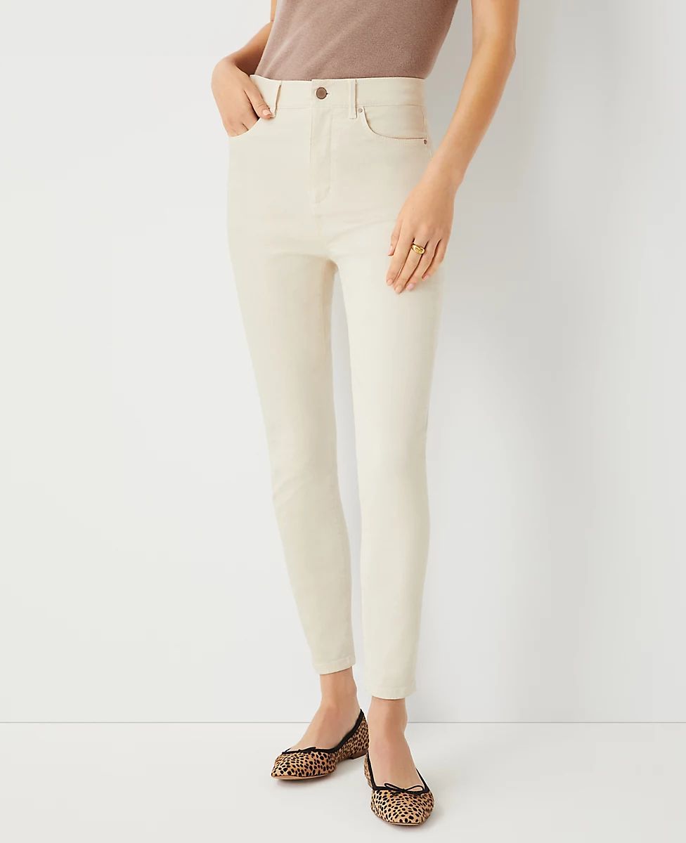 Sculpting Pocket Highest Rise Skinny Jeans | Ann Taylor (US)