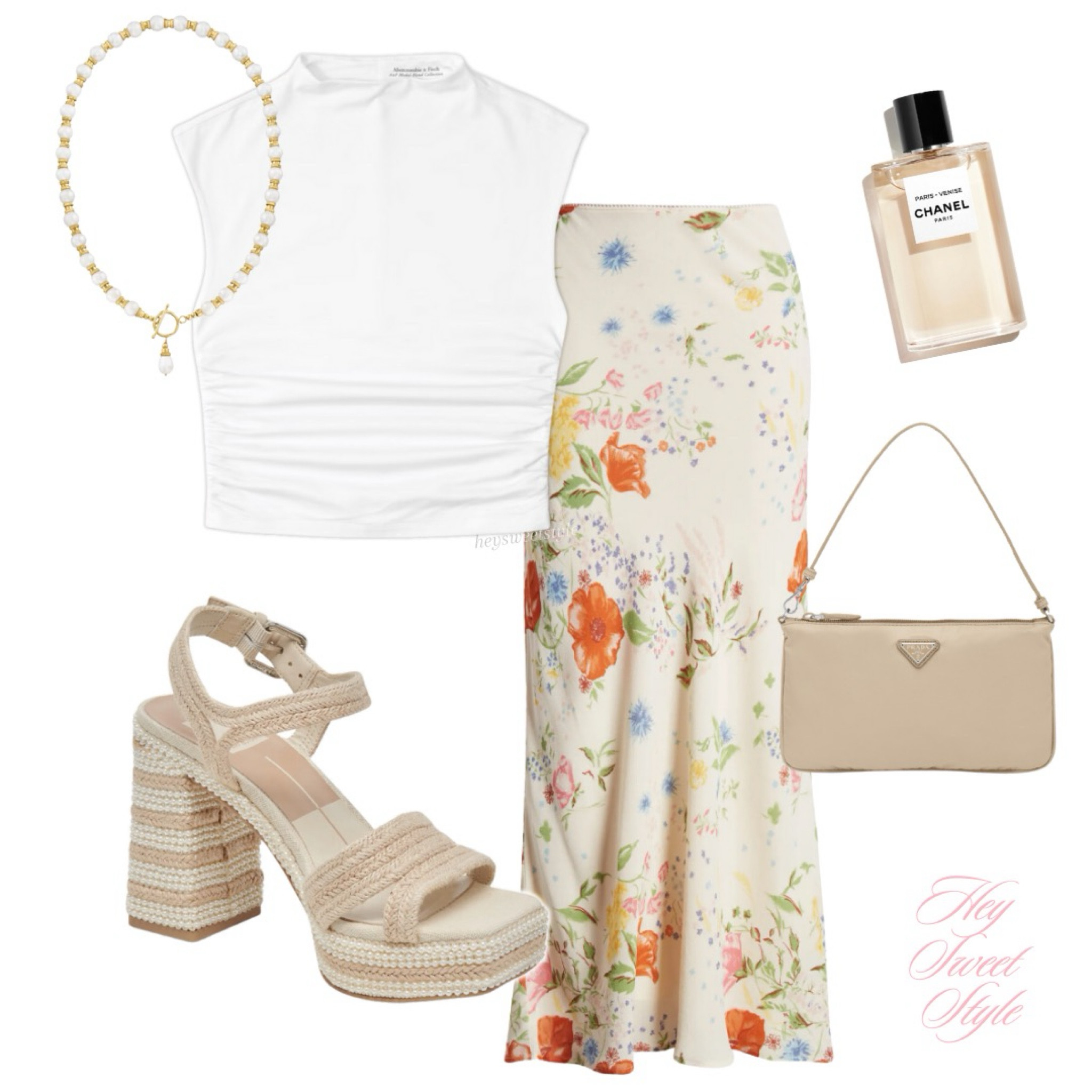 Neutral maxi + pearly platforms 