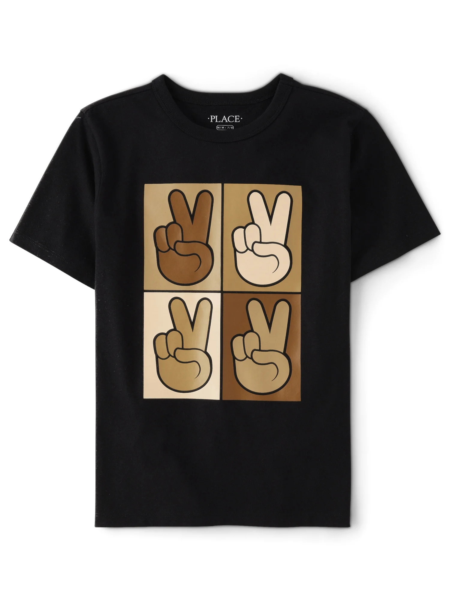 The Children's Place Short Sleeve Graphic Tee for the Family, Boy's Sizes XS-XXL | Walmart (US)