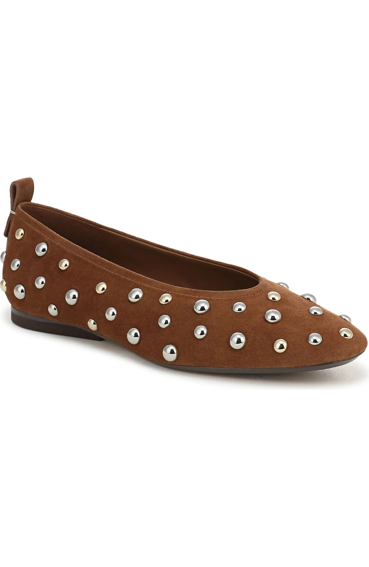 Carla Stud Ballet Flat (Women) | Nordstrom