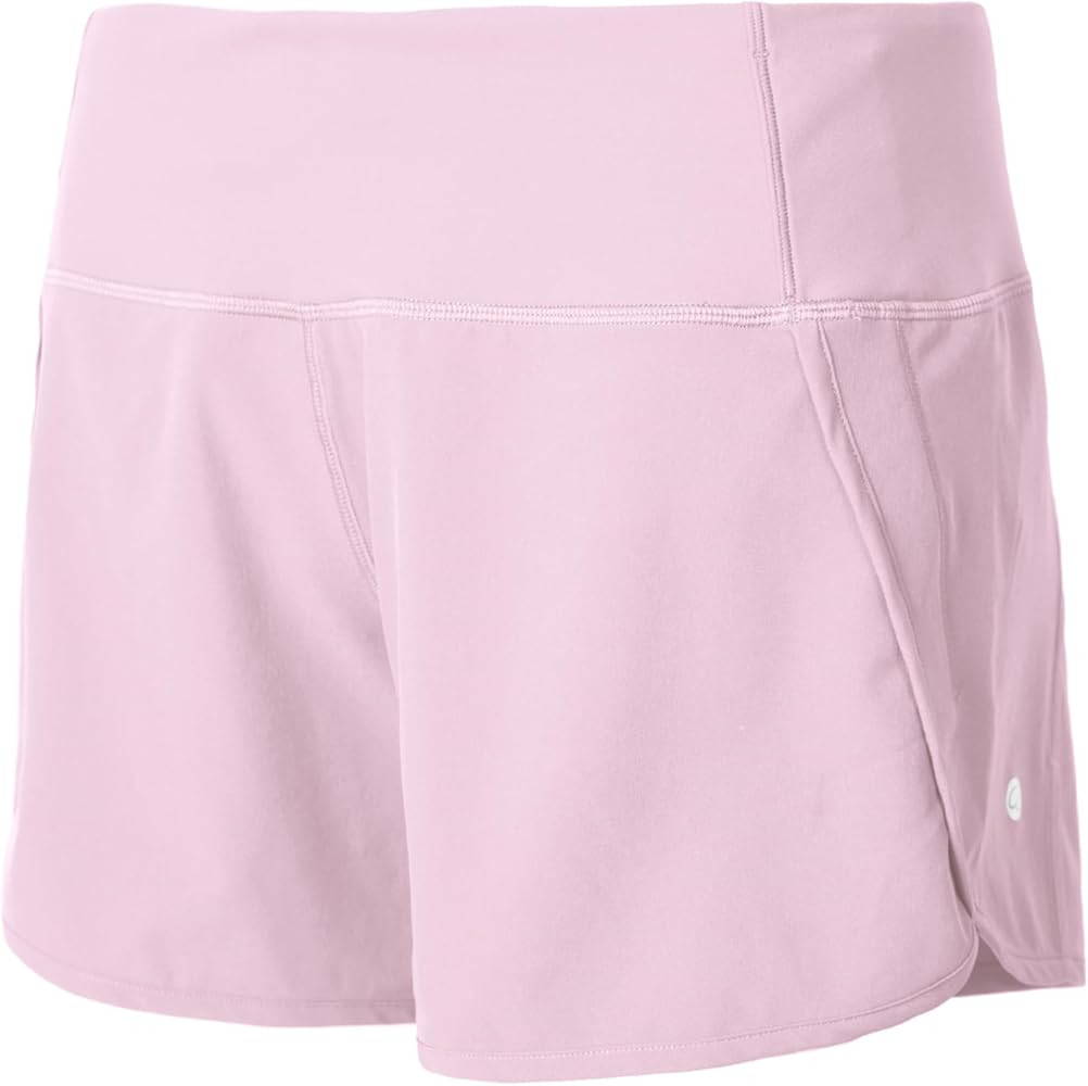 CRZ YOGA Mid Waisted Running Shorts for Women 4" Soft for Gym Athletic Workout with Zipper Pocket... | Amazon (US)