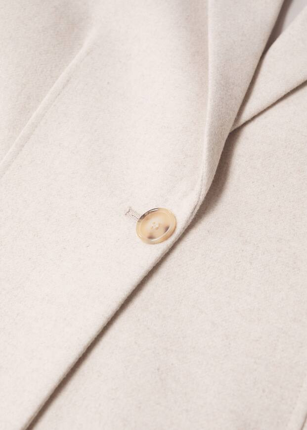 Oversized woolen blazer | MANGO (US)