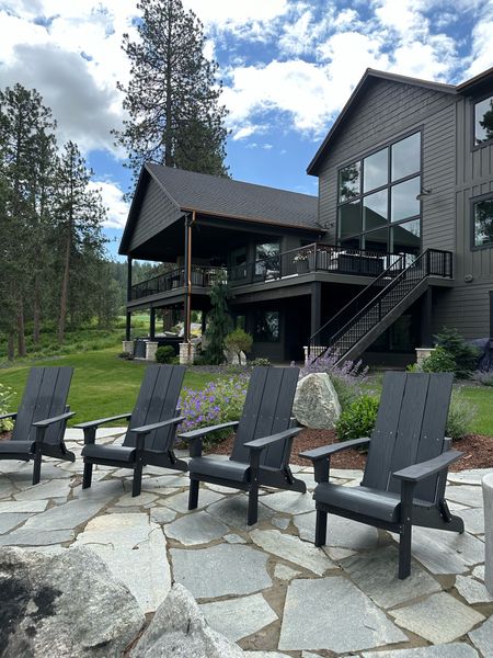Love my new Adirondack chairs for the firepit and lake place! Love the modern vibe. 

Patio chairs. Outdoor chairs. Adirondack chairs  

#LTKhome #LTKFind #LTKSeasonal