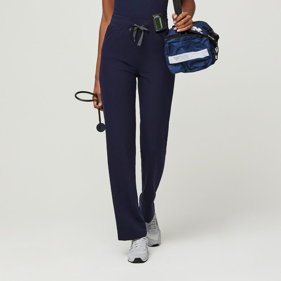 Women’s High Waisted Livingston Scrub Pants™ - Navy · FIGS | FIGS