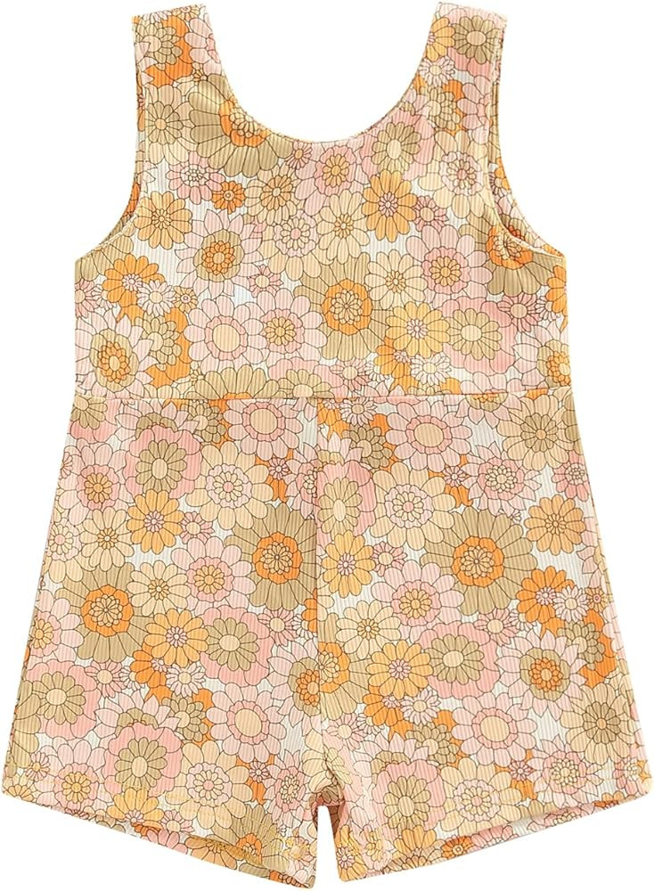 Floral Romper Toddler | Amazon (US)