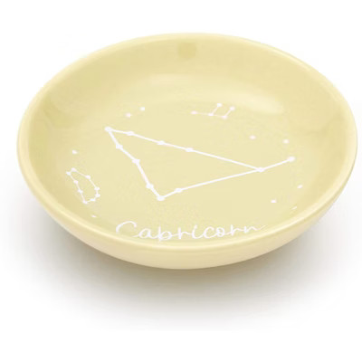 Zodaca Capricorn Jewelry Tray, Ceramic Zodiac Sign Trinket Dish (3.5 Inches) | Target