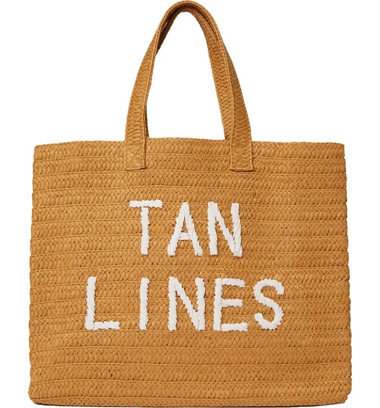 Tan Lines Straw Tote | Nordstrom