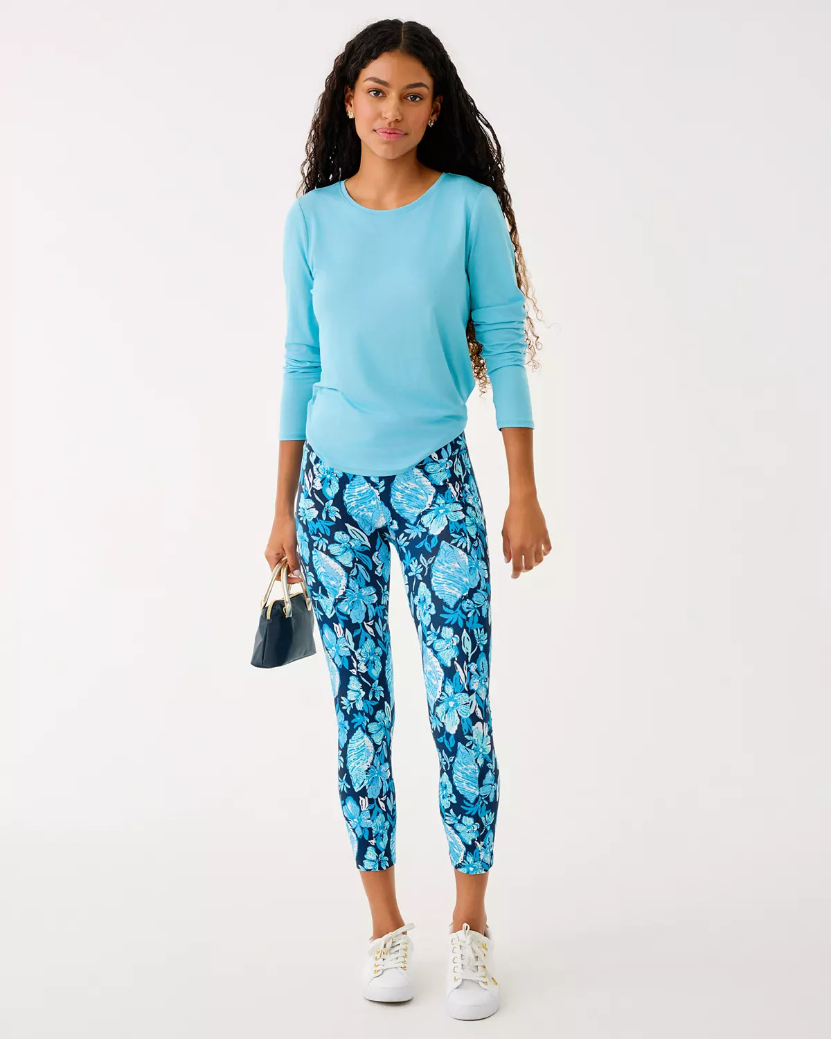 UPF 50+ Luxletic 24" Weekender High Rise Midi Legging | Lilly Pulitzer